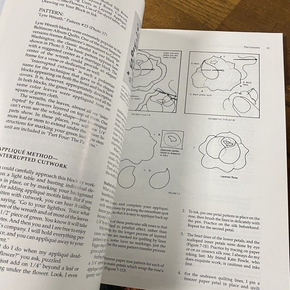 Baltimore Beauties & Beyond Vol 1 Studies in Classic Quilt Applique Sienkiewicz - Picture 7 of 11